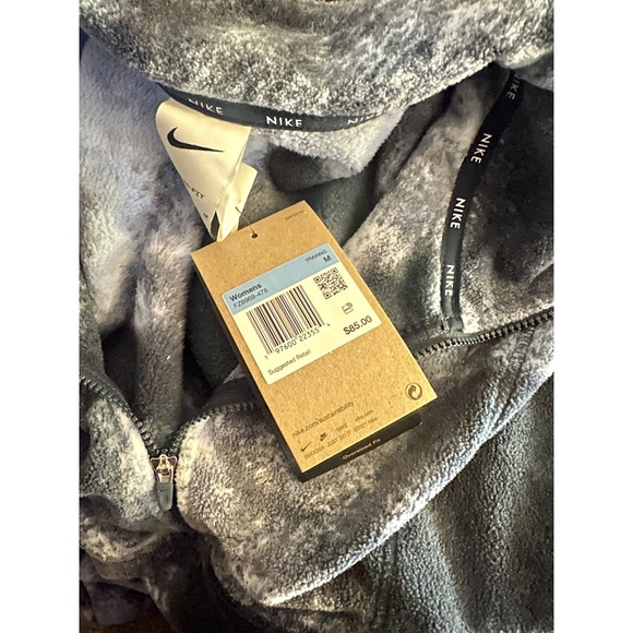 Nike One- Women's Therma-FIT Oversized 1/2-Zip Armory Navy, XS, SHIPS TODAY🎁 - Picture 4 of 4